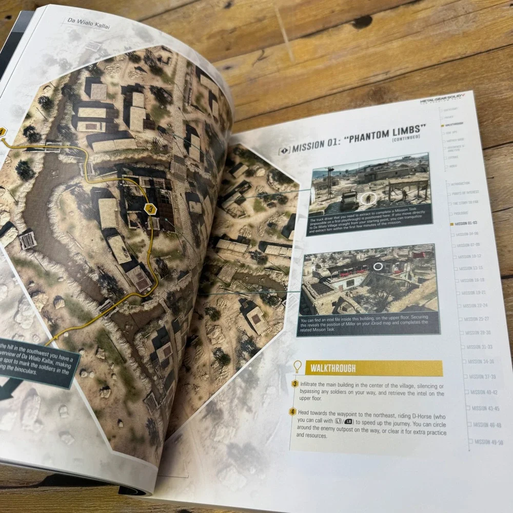 Piggyback Metal Gear Solid V Phantom Pain Guide Black Tactical Strategy 2015